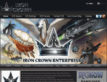Tablet Screenshot of ironcrown.com